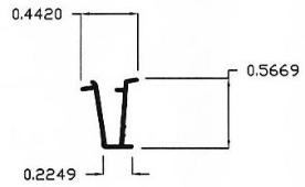 VGB4386 Vinyl Beading